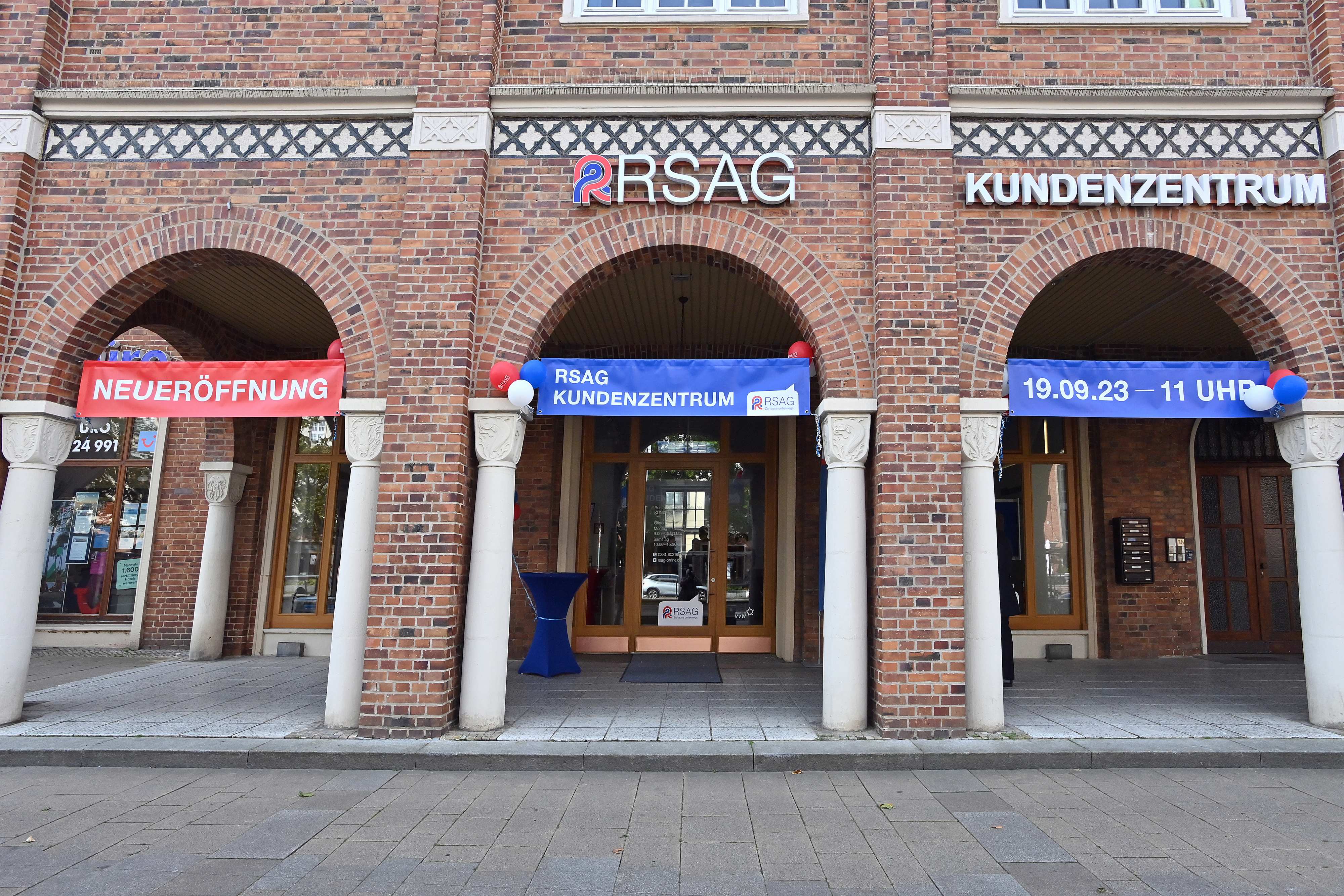 Rostock RSAG modernes Kundenzentrum in der Langen Straße